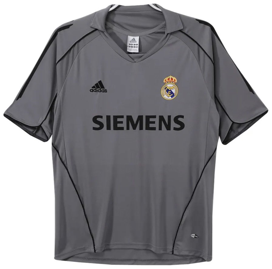 Camisa III Real Madrid 2005 2006 Adidas retro 